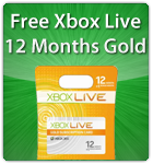 Free XBOX live Gold for one year